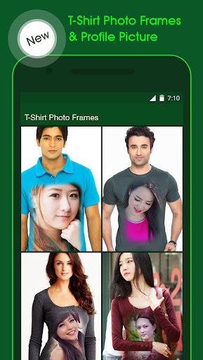 T Shirt Photo Frame Screen 2