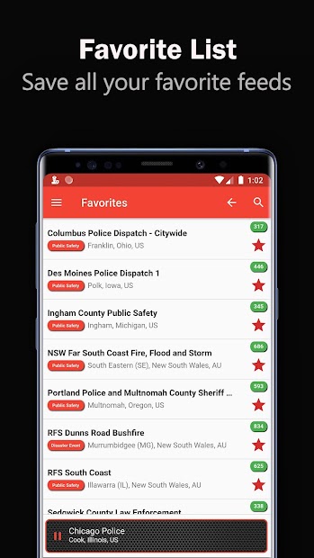 Screenshot 9 Police Scanner 2.0 android