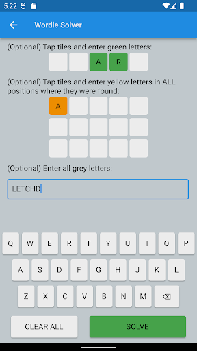 Word Games Word Puzzles Helper Screen 3