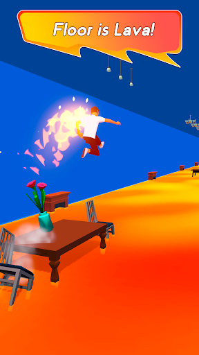 Android application The Floor is Lava Game screenshort