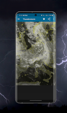 Thunderstorm- weather warningsのおすすめ画像5