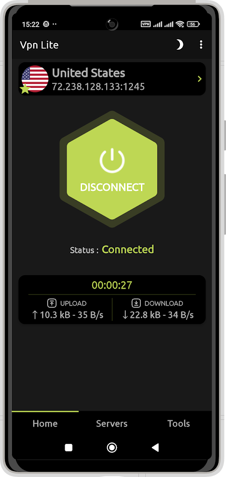 #1. Vpn Lite (Android) Bởi: Melic