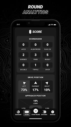 Screenshot of Blue Tees Game
