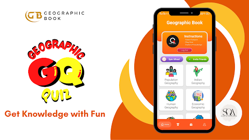 Android application Geographic Quiz - Geography screenshort