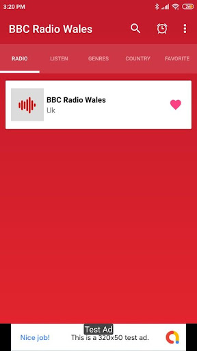 Android application Uk BBC Radio Wales App Online screenshort