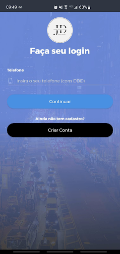 Android application Jhonys Delivery - Entregador screenshort