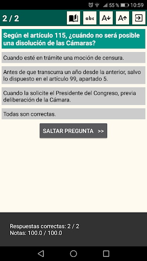 + Constitución española Screen 3