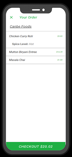 Canbe Foods Screen 3