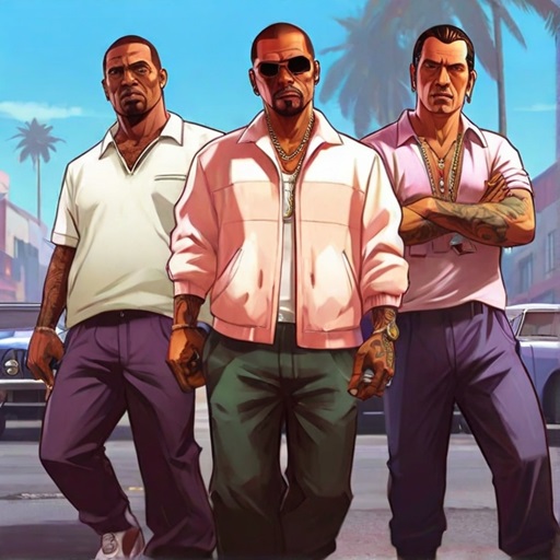 Gangster Games Crime Sim City logo