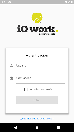 Android application IQ WORK screenshort