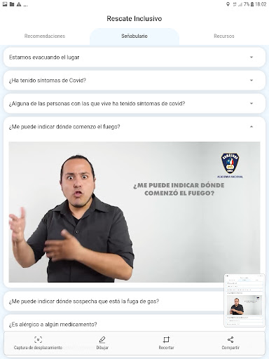 Primeros Respondedores Screenshot