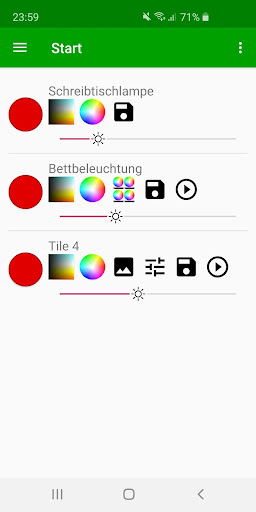 Android application LIFX Tools screenshort