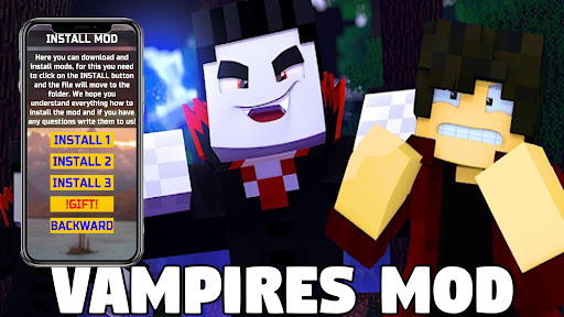 Vampire Mod for Minecraft PE