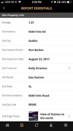 Quire: Field Data Collector Screen 2