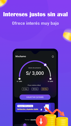 Muchamo–Préstamo Rápido Screen 2