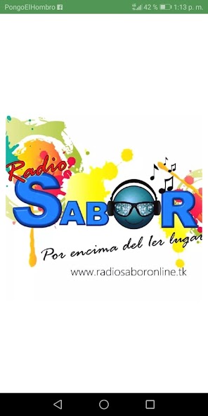 Captura de Pantalla 2 Radio Sabor Tv android