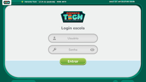 Android application Advento Tech screenshort