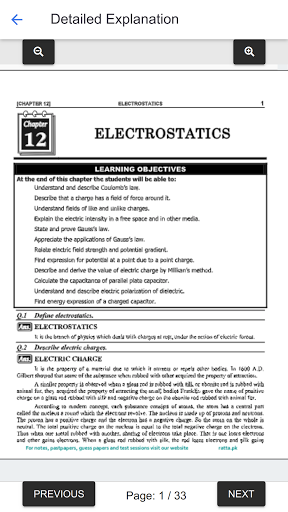 12th Class Physics Key book Screen 3