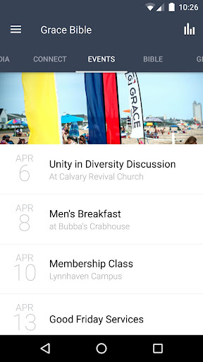 Grace Bible Church App Screen 3