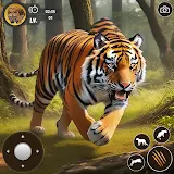 Wild Tiger Sim: Animal Games icon