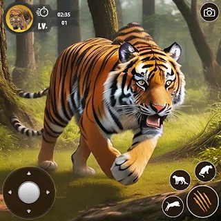 Wild Tiger Sim: Animal Games apk
