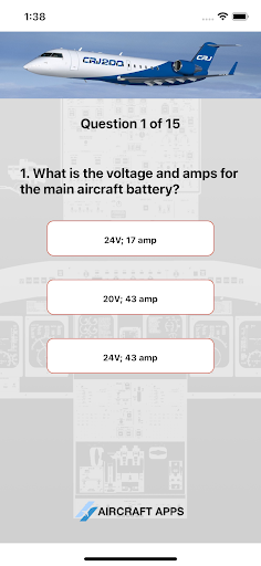 Android application CRJ-200 Pilot Study App screenshort