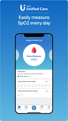 Screenshot of iHealth Unified Care