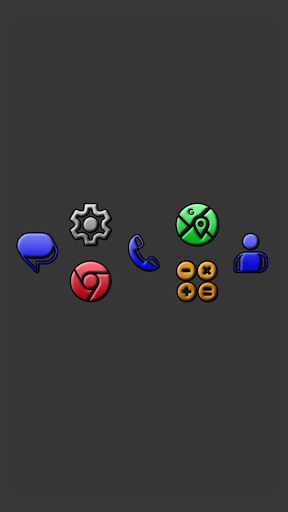 Screenshot of Juicy Colors Icon Pack