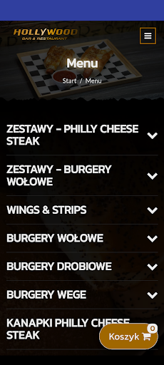 Android application Hollywood Bar screenshort
