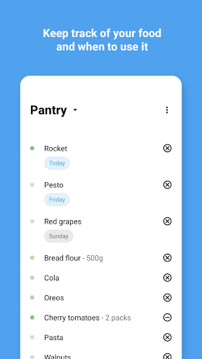 FullCart - Shopping lists made Screen 2