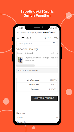 Vavinor Screen 2