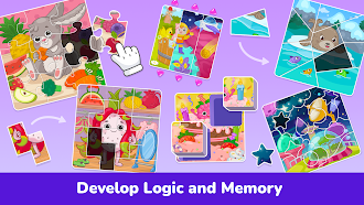 Game screenshot Puzzle games for kids 2-5 year hack