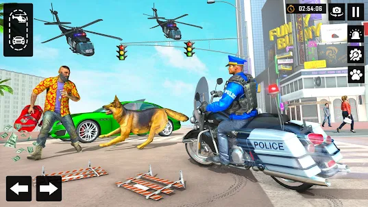 juegos de perros policias