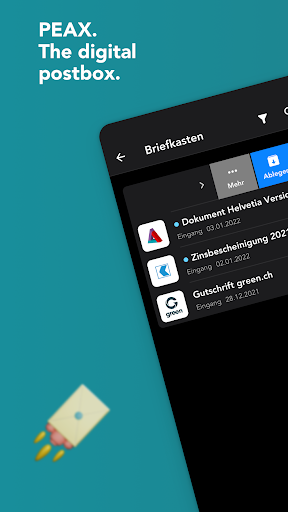 Android application PEAX screenshort