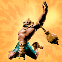 Hanuman 3D game : killing Dhumraksha