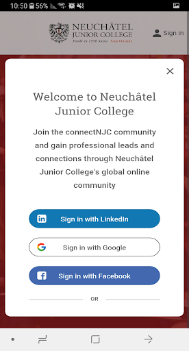 Connect NJC Screen 3