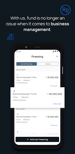 UpBanx - The Future of Finance Screen 3