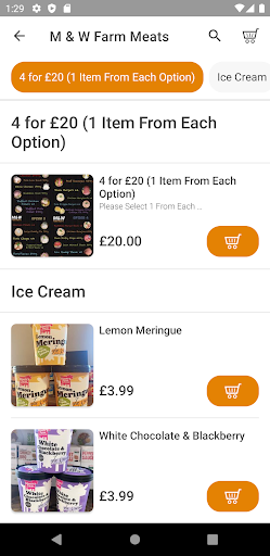 M & W Farm Meats Screen 3