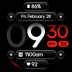 OMG 344 Minimal Watch Face