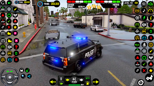 Us Police Car Cop Car Games 3D Screen 3