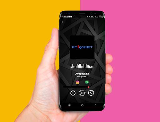 Android application AmigosNET screenshort