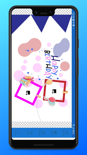 Happy Birthday Photo Frame  Editor