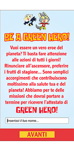 Android application Be A Green Hero screenshort