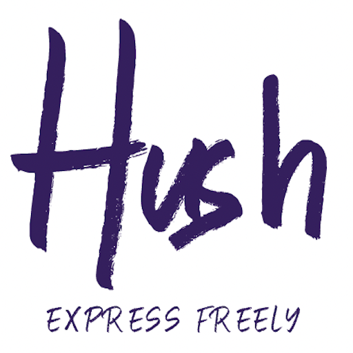 Hush - Express Freely logo