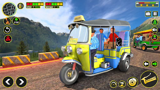 Android application School Auto Rickshaw Simulator screenshort