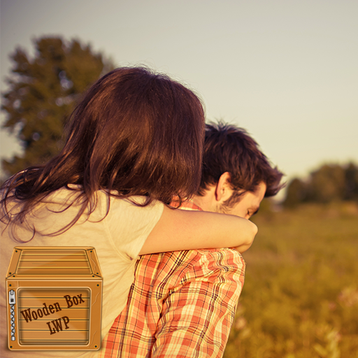 young couple wallpaper logo
