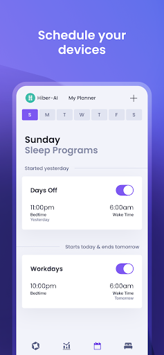 Screenshot of sleepme: Path To Better Sleep