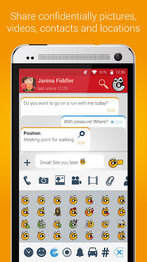 Chiffry Secure Messenger Screen 3