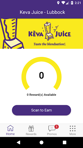 Keva Juice Rewards