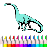 Dragon& Dinosaur Coloring Book icon